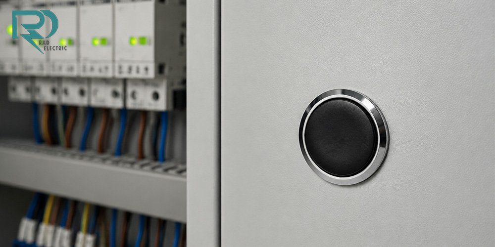 پوش باتن مشکی اشنایدر XB4BA21