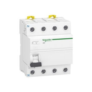 کلید محافظ جان چهار پل 30 میل 10KA-100A اشنایدر مدل A9R11491