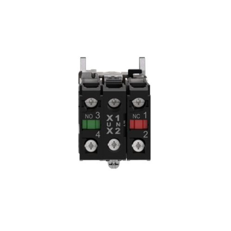 پوش باتون قرمز با لامپ اشنایدر XB4BW34M5
