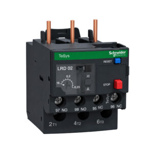 بی متال 0.16 تا 0.25 آمپر اشنایدر سری TeSys LRD مدل LRD02