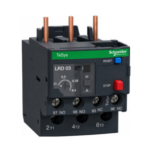 بی متال 0.25 تا 0.40 آمپر اشنایدر سری TeSys LRD مدل LRD03